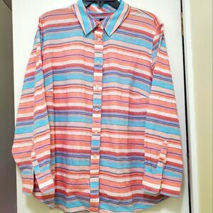 Talbots Women's Button Down Shirt Size 2XL